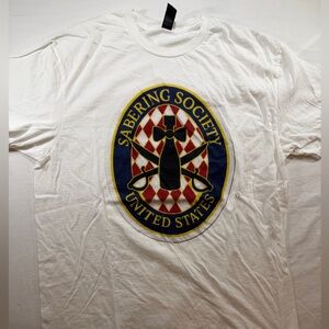 Sabering Society United States T-Shirt White Men’s Large